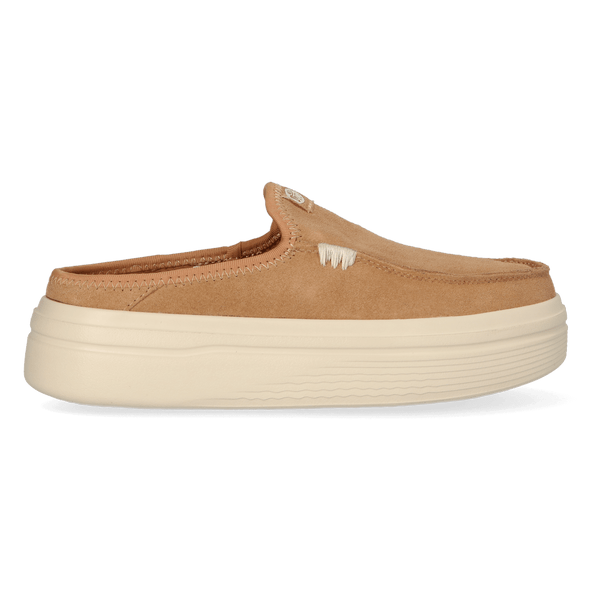 Austin Lift Classic Damen Wildleder-Halbschuhe Tan