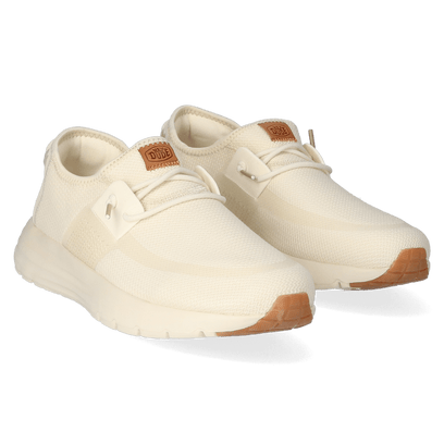 Sirocco Neutrals Herren Sneakers Almost White/White