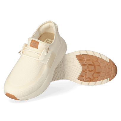 Sirocco Neutrals Herren Sneakers Almost White/White