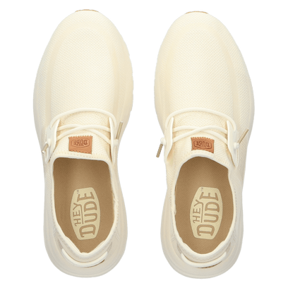 Sirocco Neutrals Herren Sneakers Almost White/White