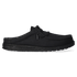 Wally Slip Canvas Herren Slippers Black/Black