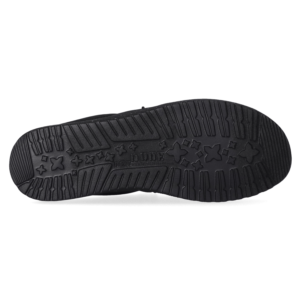 Wally Slip Canvas Herren Slippers Black/Black