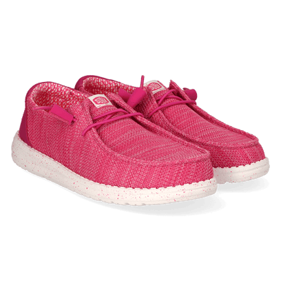 Wendy Stretch Sox Damen Halbschuhe Fuchsia Pink