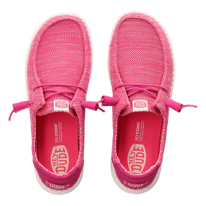 Wendy Stretch Sox Damen Halbschuhe Fuchsia Pink