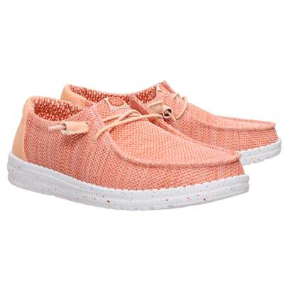 Wendy Stretch Sox Damen Halbschuhe Peach