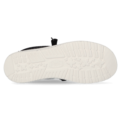 Wally Stretch Sox Herren Halbschuhe Black/White