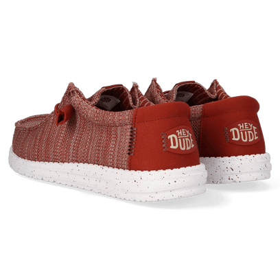 Wally Stretch Sox Herren Halbschuhe Burnt Red/Multi