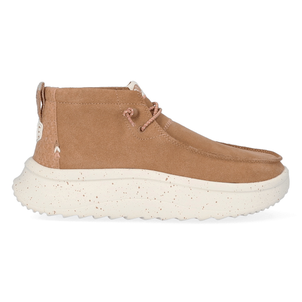 Wendy Peak Hi Suede Damen Halbschuhe Chestnut