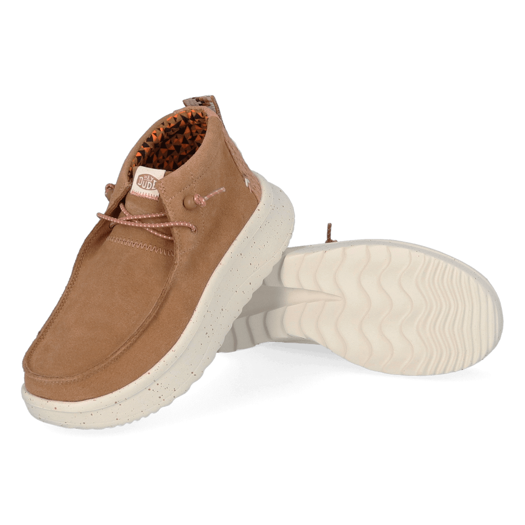 Wendy Peak Hi Suede Damen Halbschuhe Chestnut