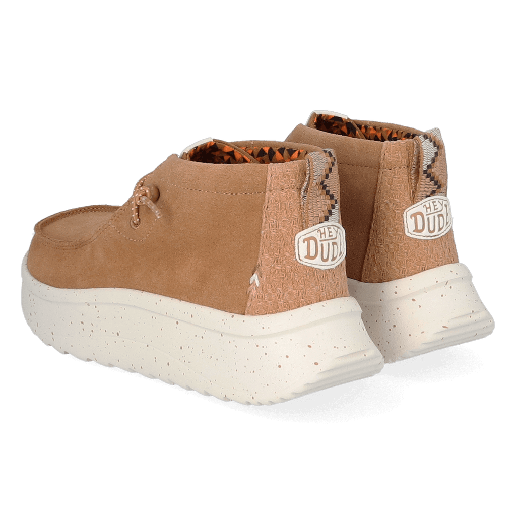 Wendy Peak Hi Suede Damen Halbschuhe Chestnut