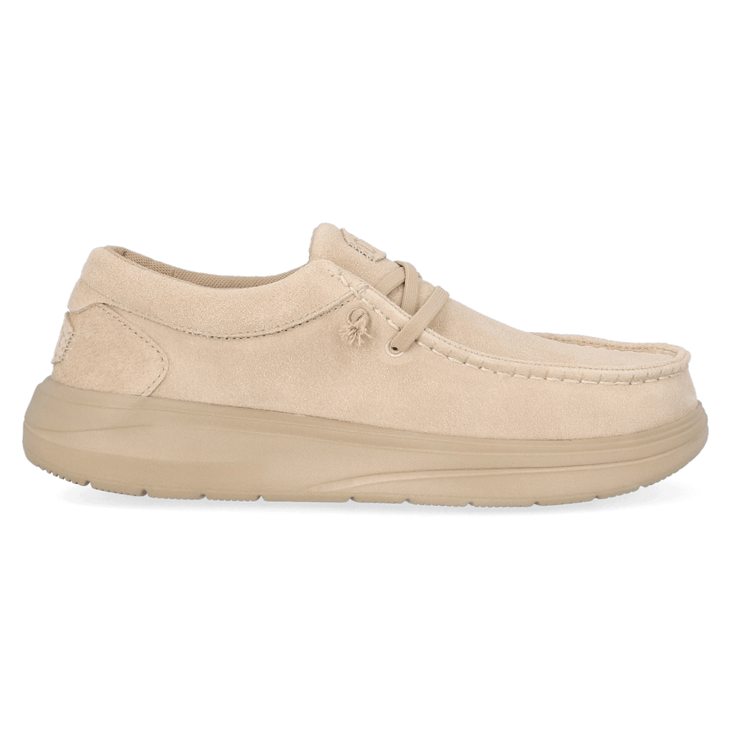 Wally Comf Suede Herren Halbschuhe Tan