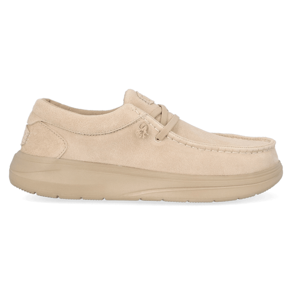 Wally Comf Suede Herren Halbschuhe Tan