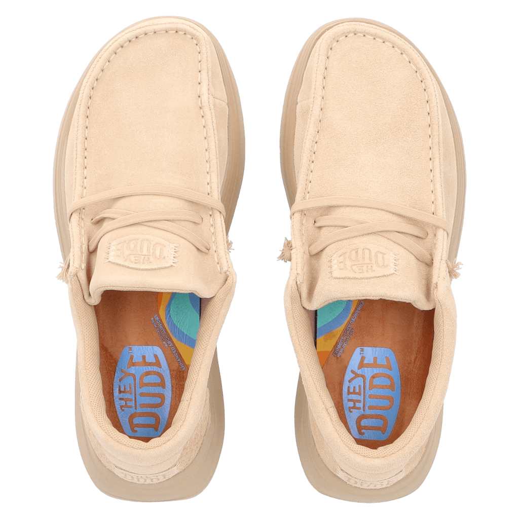 Wally Comf Suede Herren Halbschuhe Tan