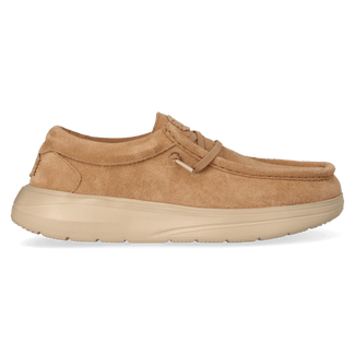Wally Comf Suede Herren Halbschuhe Tobacco Brown/Irish Cream