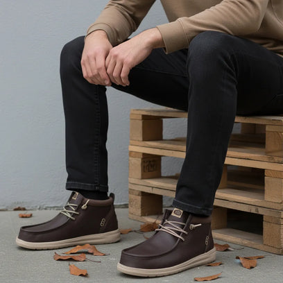 Wally Mid GripR Classic Herren Boots Mole Brown