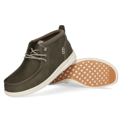 Wally Mid GripR Classic Herren Boots Deep Olive
