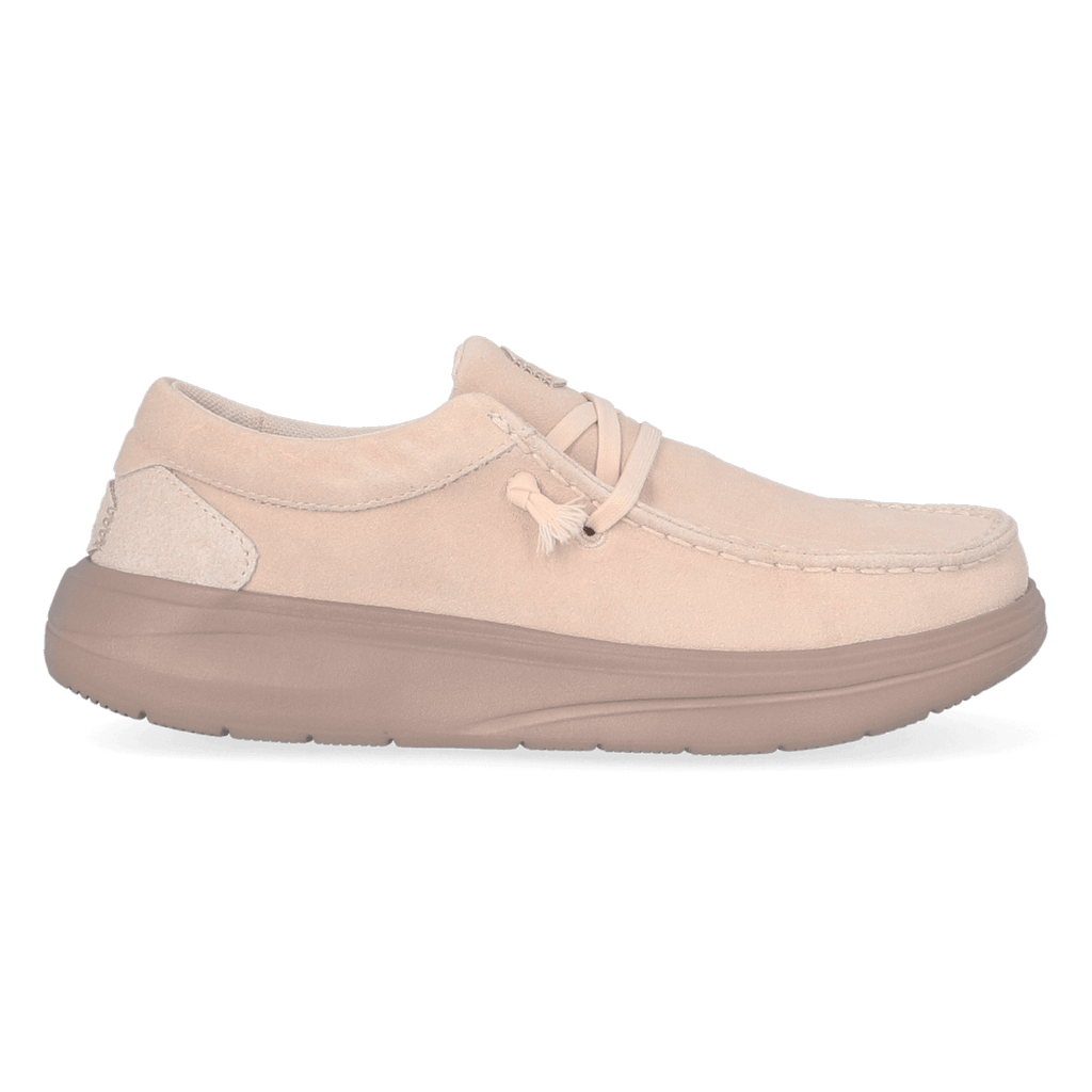 Wendy Comf Suede Damen Halbschuhe Blush