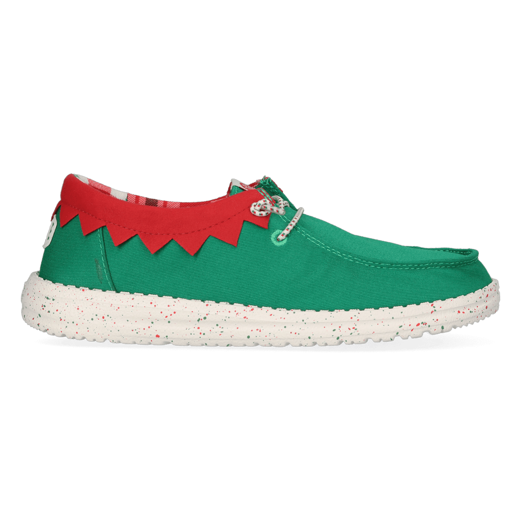 Wendy Holiday Elf Damen Weihnachtsschuhe Green/Red