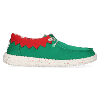 Wally Holiday Elf Herren Weihnachtsschuhe Green/Red