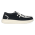 Wendy Comf Suede Crochet Damen Halbschuhe Black/Multi