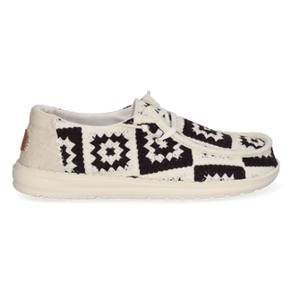 Wendy Cottage Crochet Damen Halbschuhe Black/Multi