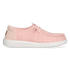 Wendy Crochet Lace Damen Halbschuhe Pale Pink