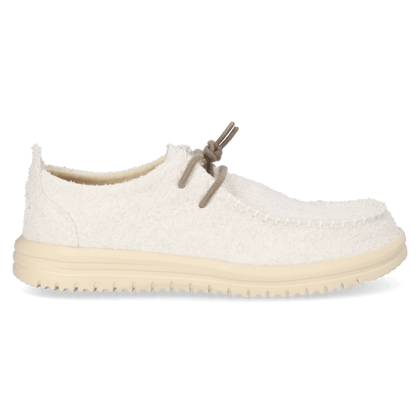 Wally NXT Herren Wildleder-Mokassins Egret/Wood Ash