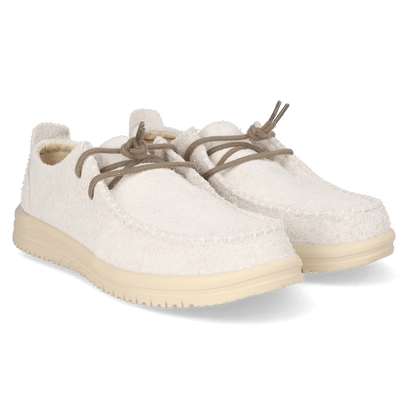 Wally NXT Herren Wildleder-Mokassins Egret/Wood Ash
