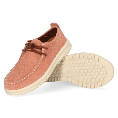 Wally NXT Herren Wildleder-Mokassins Copper Brown/Wood Ash