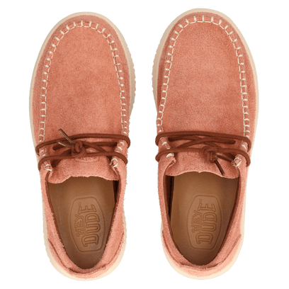 Wally NXT Herren Wildleder-Mokassins Copper Brown/Wood Ash
