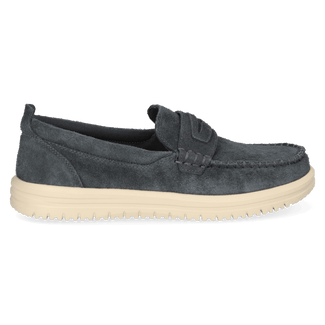 Wally NXT Herren Wildleder-Loafer Black/Wood Ash