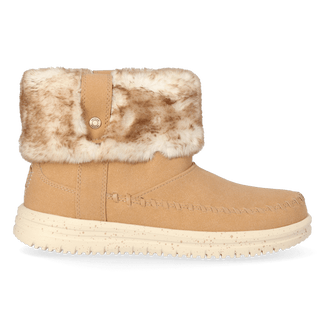 Camden Cuff Classic Cozy Damen Boots Cognac