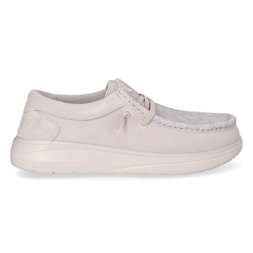 Wendy Comf Suede Lace Print Damen Halbschuhe Lilac