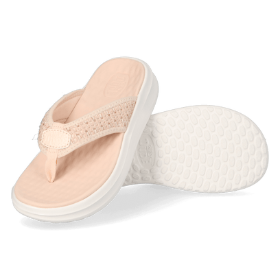 Tide Flip Damen Zehentrenner Champagne/White