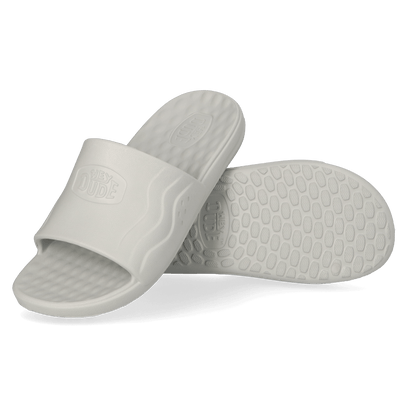 Wave Slide Herren Pantoletten Grey