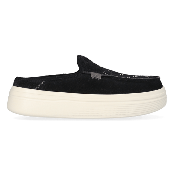 Austin Lift Suede Stud Damen Slip-ons Black 