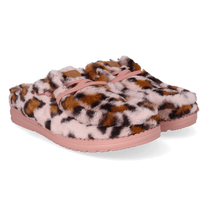 Wendy Slipper Leo Fur Damen Slip-ons Tan/Multi