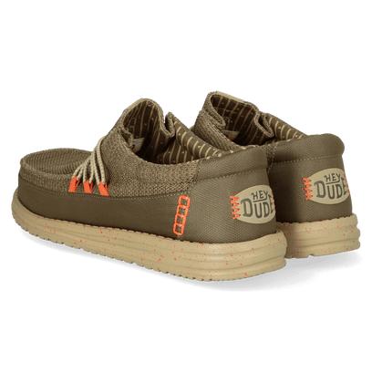 Wally Guard Stretch Sox Herren Halbschuhe Burnt Olive/Multi
