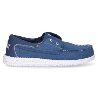 Wally Cru Stretch Canvas Herren Loafer Ensign Blue/Multi