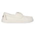 Wendy Cru Stretch Canvas Dames Loafer Snow White