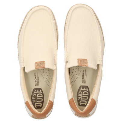 Harbor Lo Loafer Espadrille Herren Egret/Multi