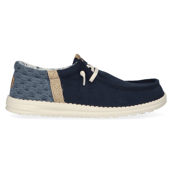 Wally Funk Summer Stitch Herren Halbschuhe Navy Blazer/Multi