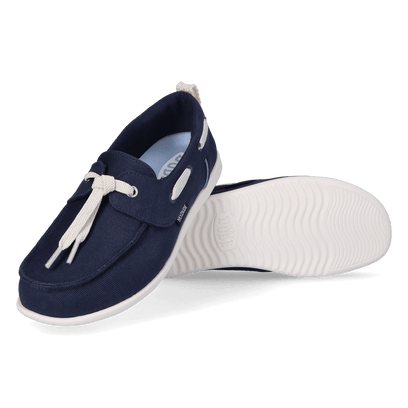 Harbor Lo Breeze Washed Twill Damen Loafer Navy