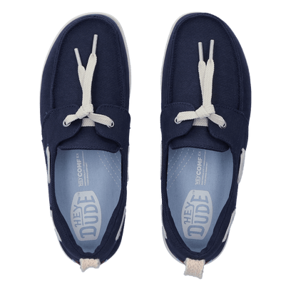 Harbor Lo Breeze Washed Twill Damen Loafer Navy