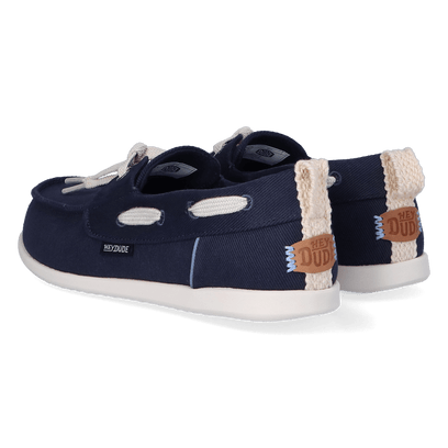 Harbor Lo Breeze Washed Twill Damen Loafer Navy