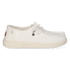 Wendy Frayed Canvas Damen Halbschuhe Snow White