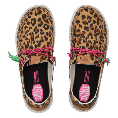 Wendy Getaway Lace Damen Halbschuhe Leopard