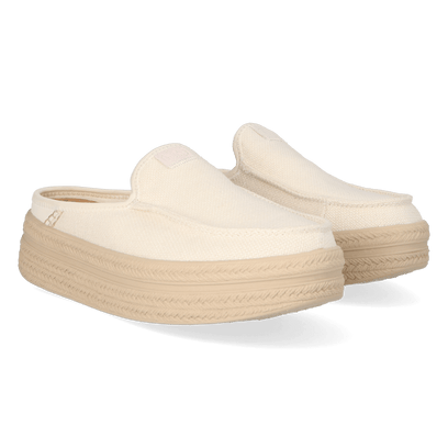 Austin Lift Espadrille Woven Damen Slip-ons Egret