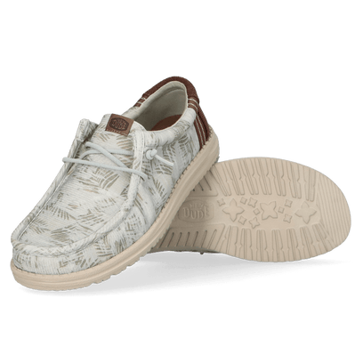 Wally Washed Palm Herren Halbschuhe Harbor Green/Multi