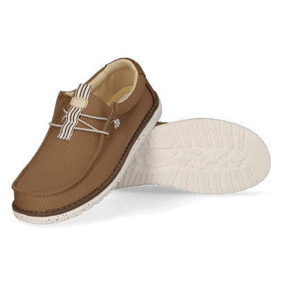 Wally Mesh Neutrals Herren Halbschuhe Malt Brown/Multi